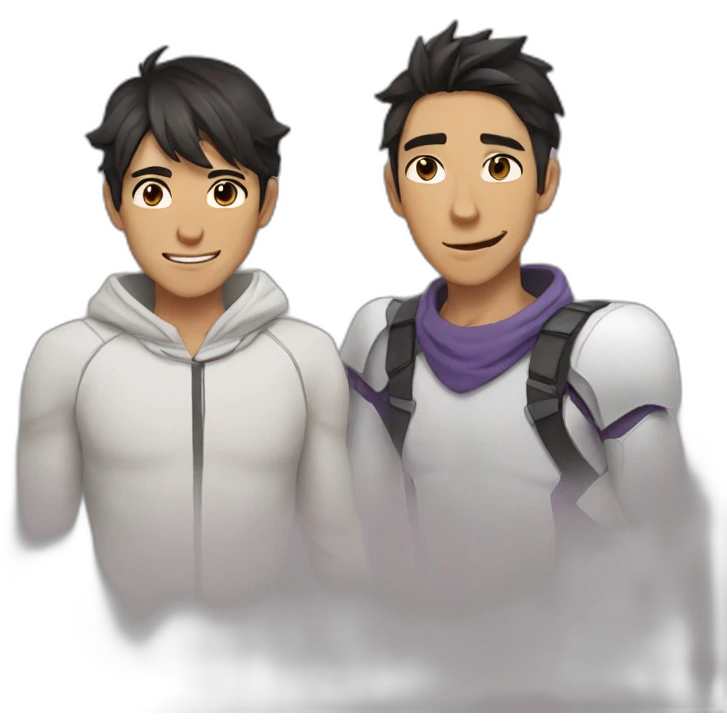 Shiro and Keith emoji