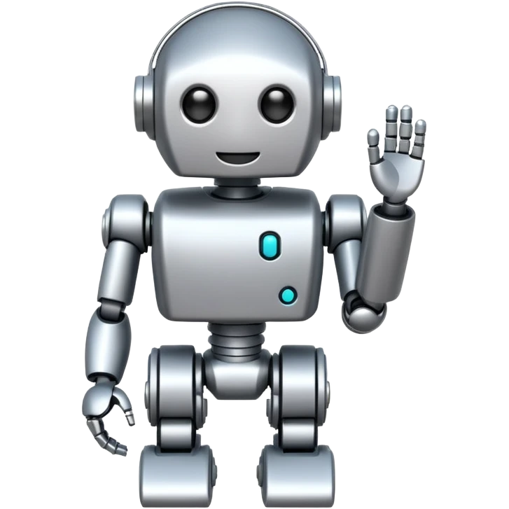 Robotic emoji