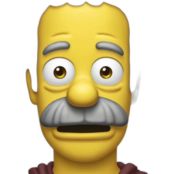 Marcus aurelius Homer simpson emoji