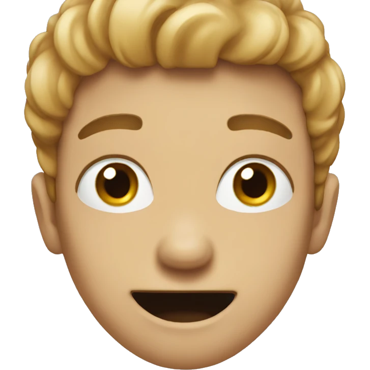 Neutral expression with buckteeth emoji