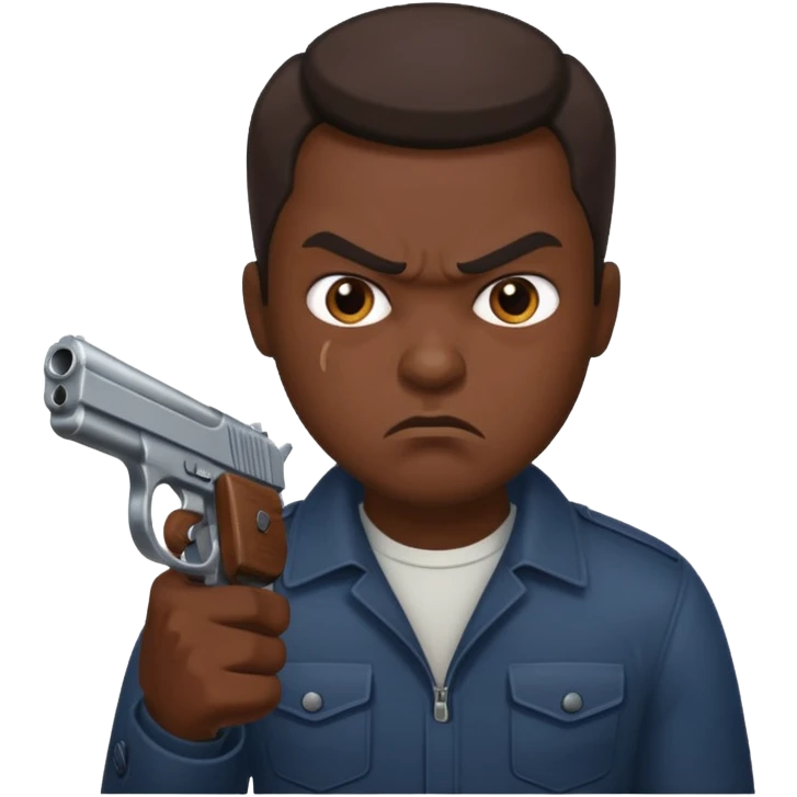 Man robbing emoji