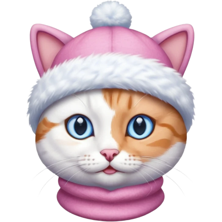Snow Hat cat emoji