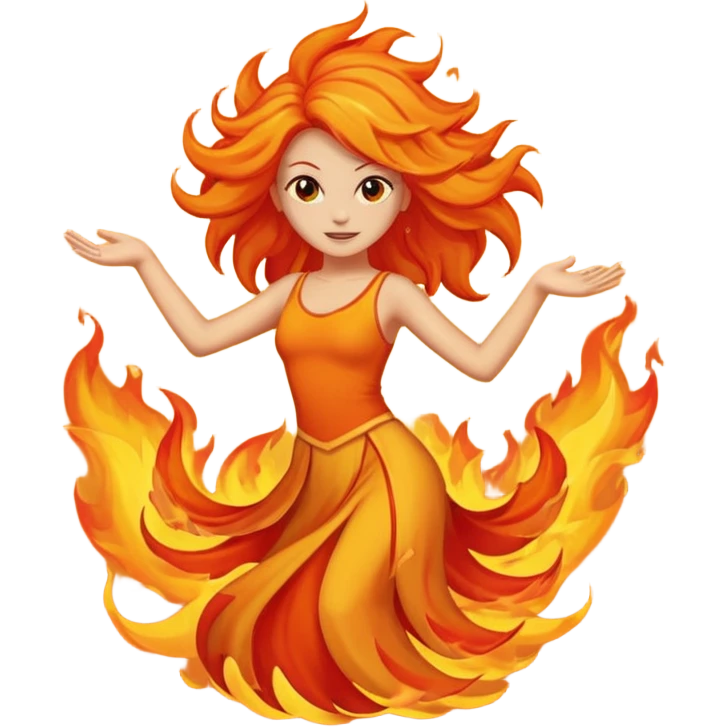 Fire spirit – Flames for hair



























 emoji