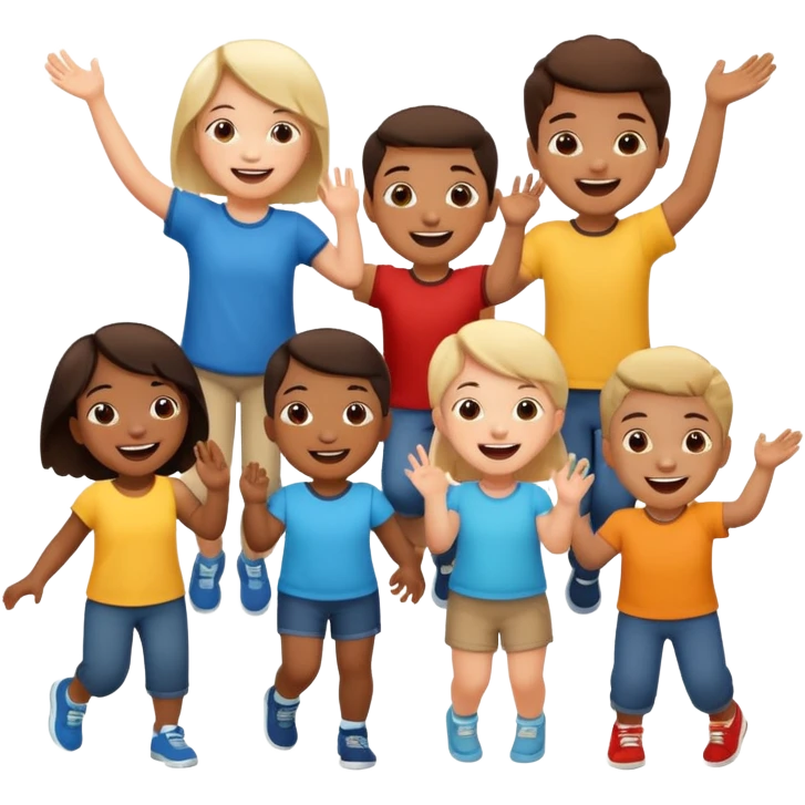 Cot children emoji