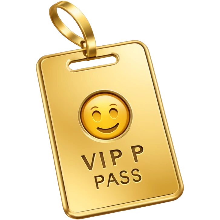 VIP Pass emoji