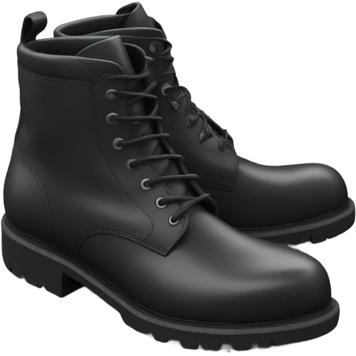 Black boot emoji
