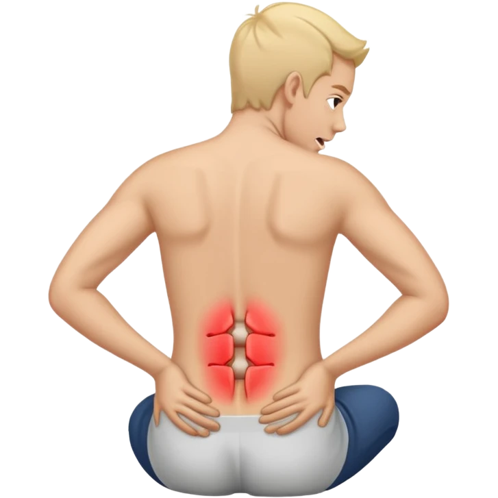 آلام أسفل الظهر emoji