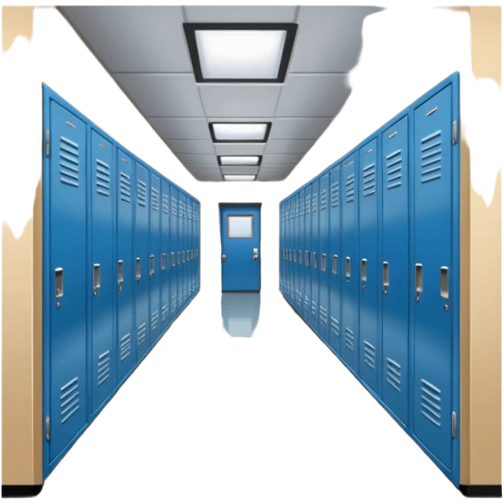 school hallway emoji