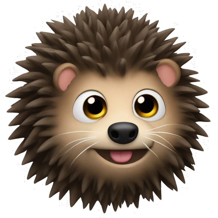 The Knarl was a magical beast that greatly resembled a hedgehog in its physical appearance,. its dark brown  emoji