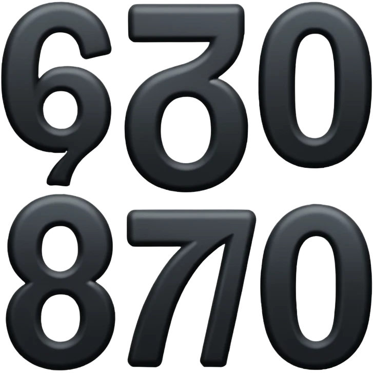 6 7 emoji