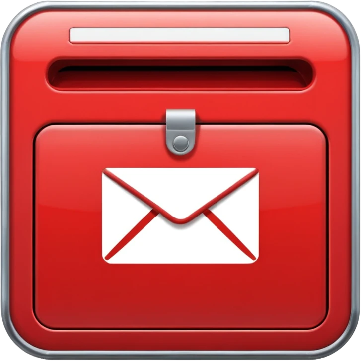 red postbox icon emoji