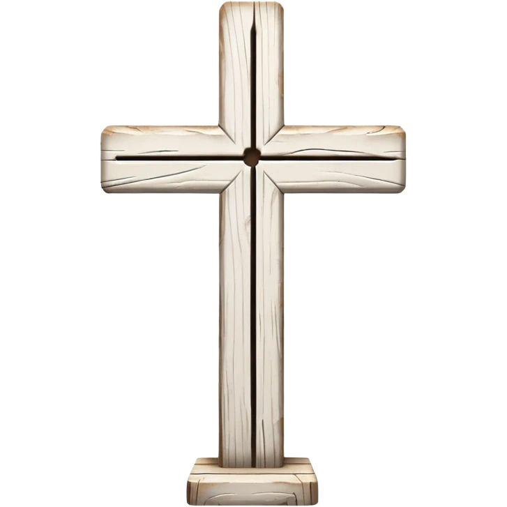White cross emoji