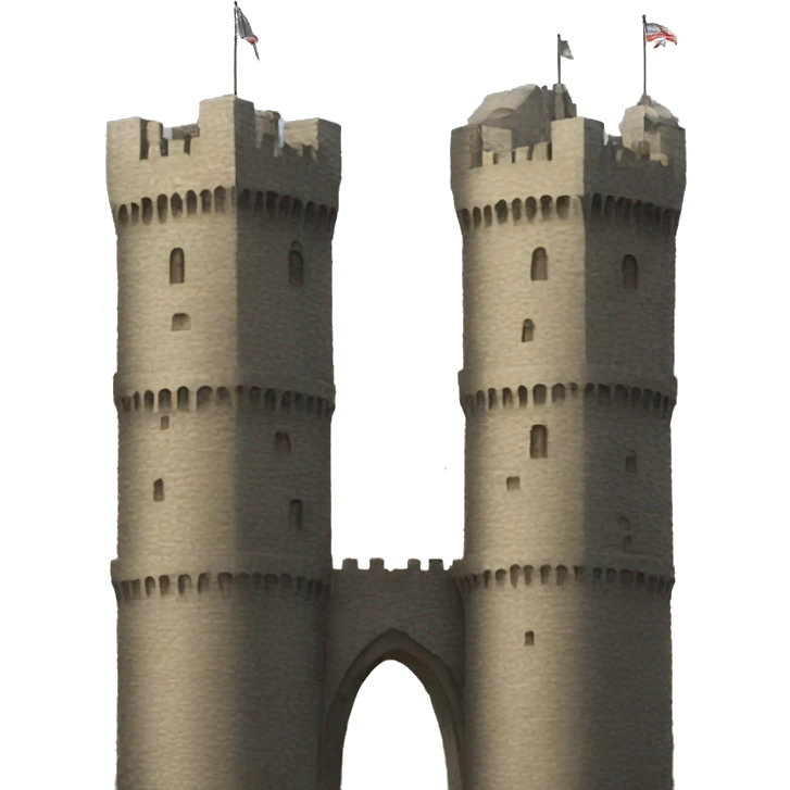 two towers emoji