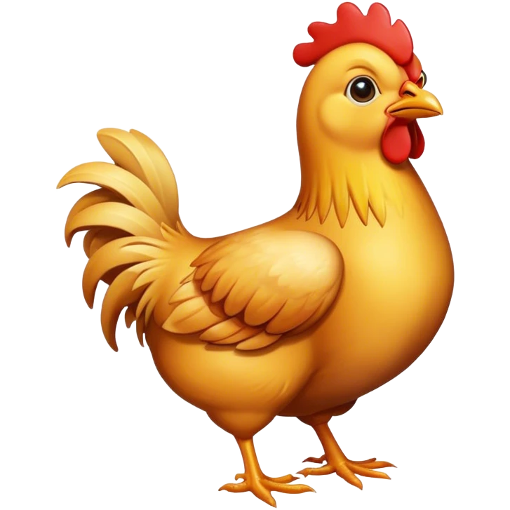 chicken emoji