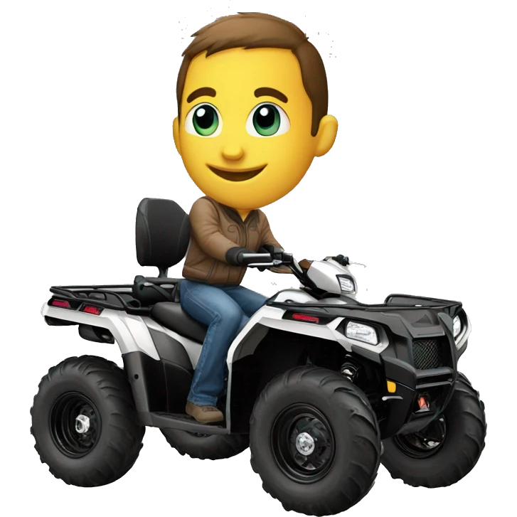 Квадроцикл polaris sportsman  emoji