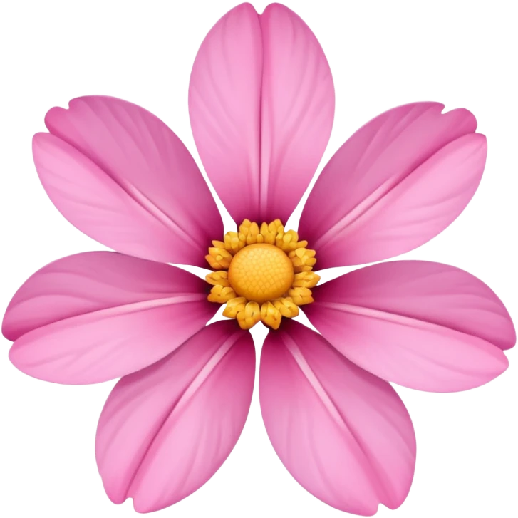 Pink flover emoji