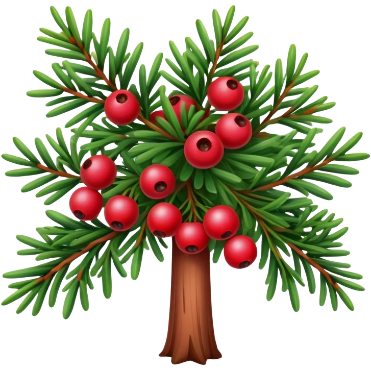 Cedar Berry tree emoji