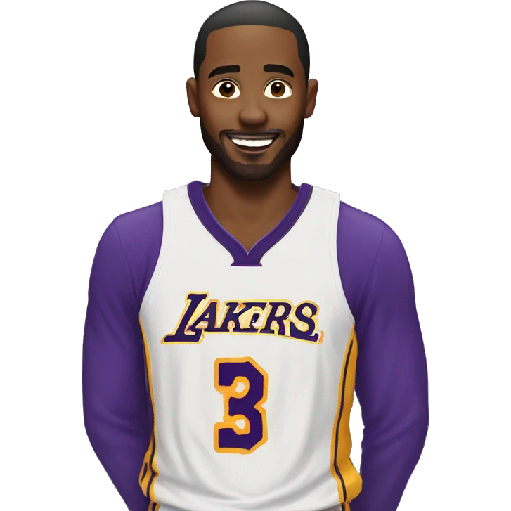Man in kobe jersey  emoji