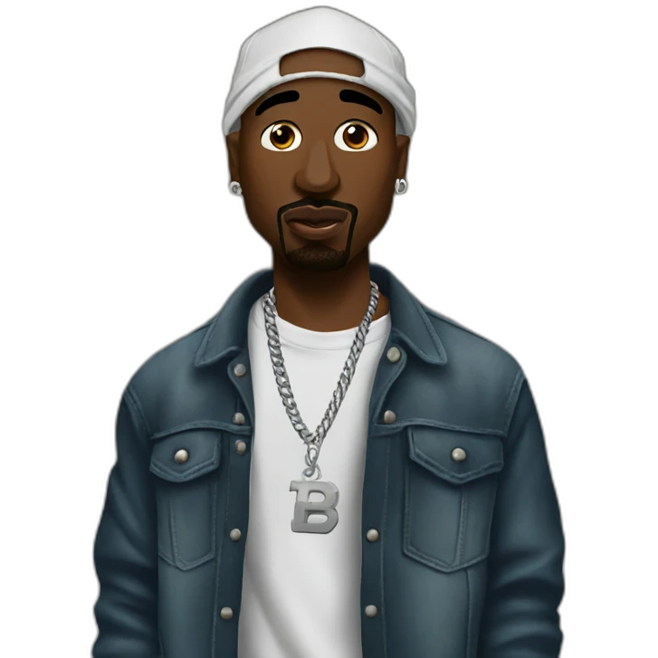 tupac emoji
