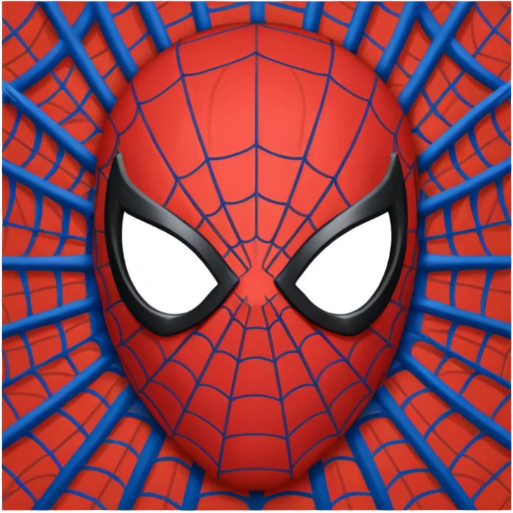 Spider man mask emoji