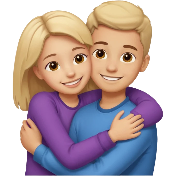 إنشئ صورة تدل علي حب الاخ لأخته  emoji