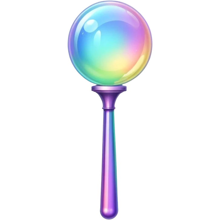 bubble scepter emoji