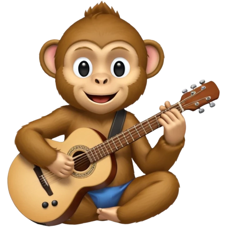 monkey Musician emoji