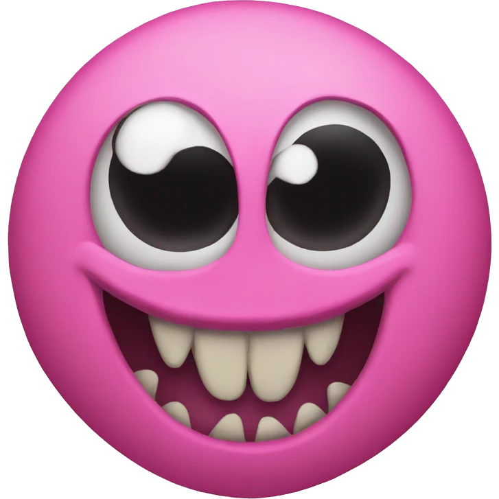 Pink venom emoji