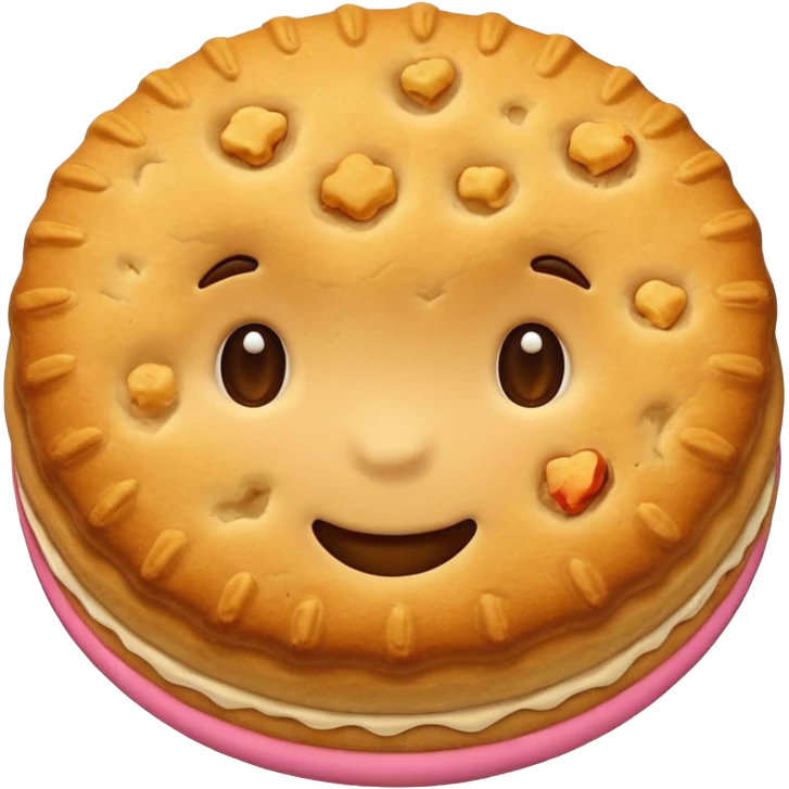 one biscuit emoji