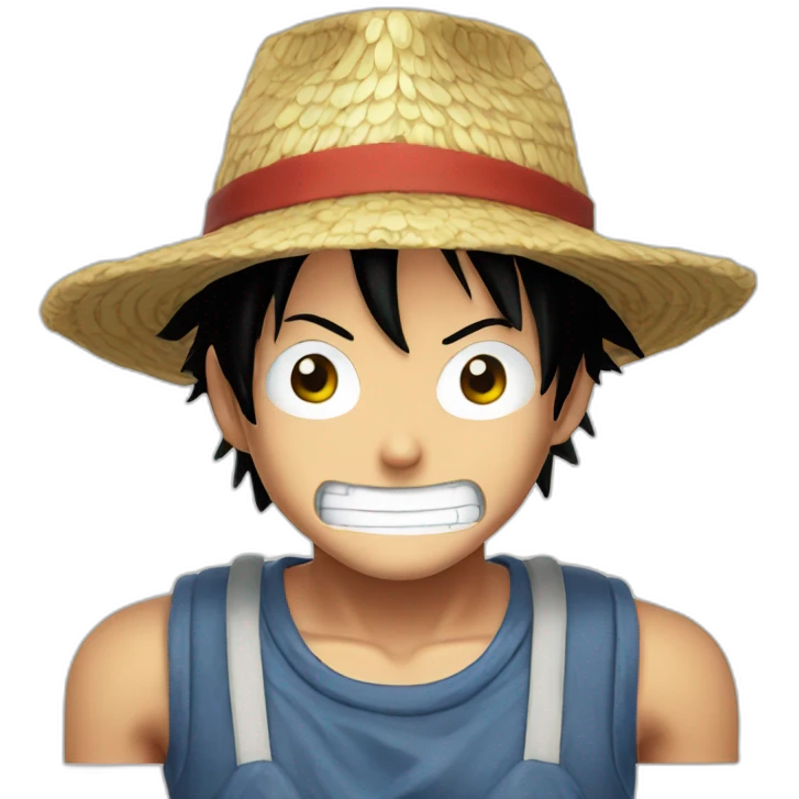 Luffy emoji