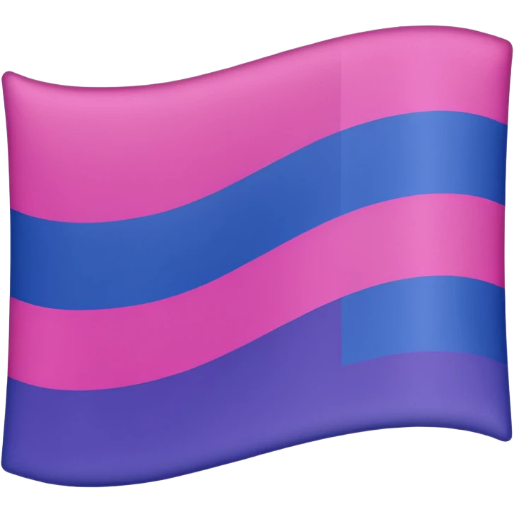 Bisexual flag emoji