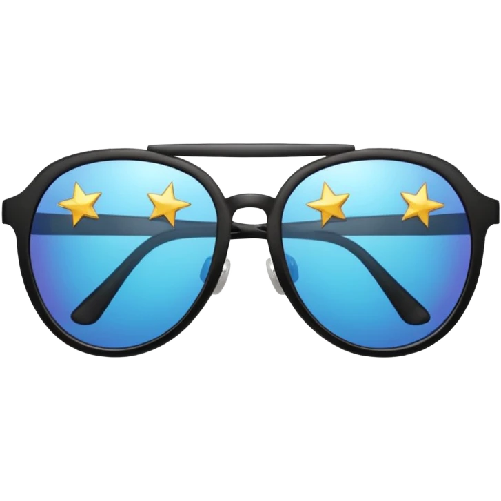 star shape sunglasses emoji