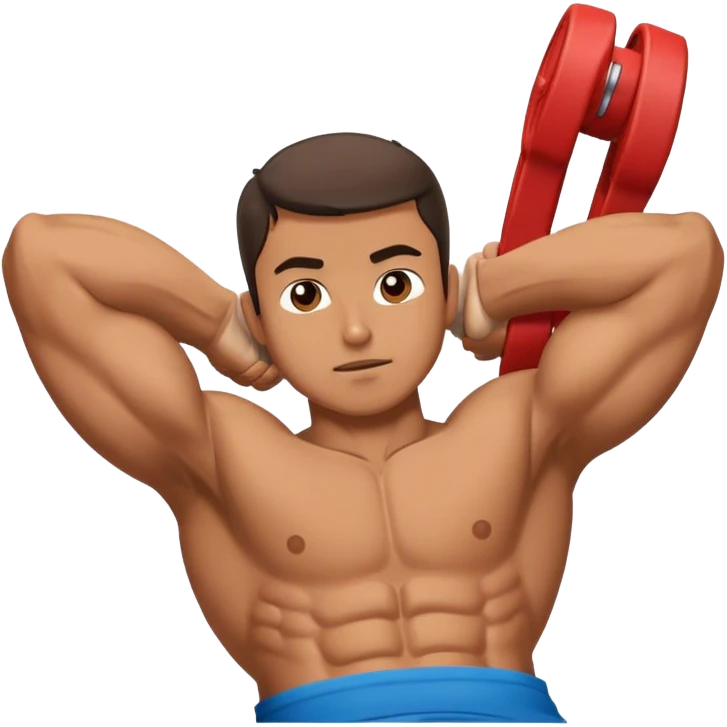 guy doing Abdominal Crunches emoji