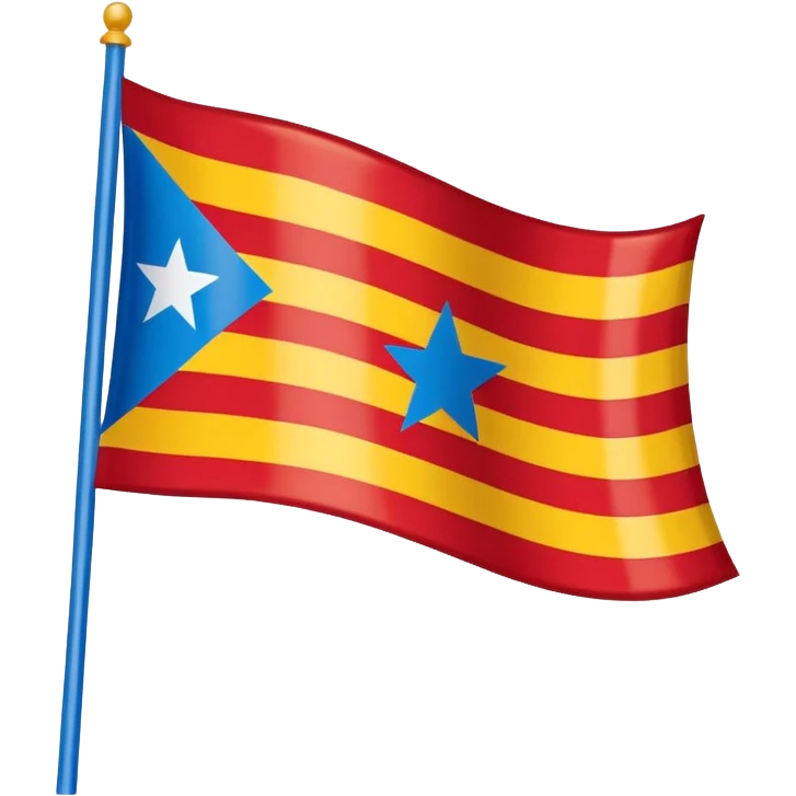 Estelada catalana emoji
