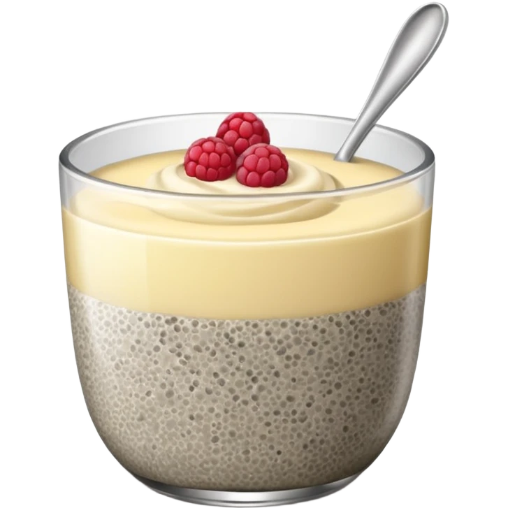 chia seed pudding emoji