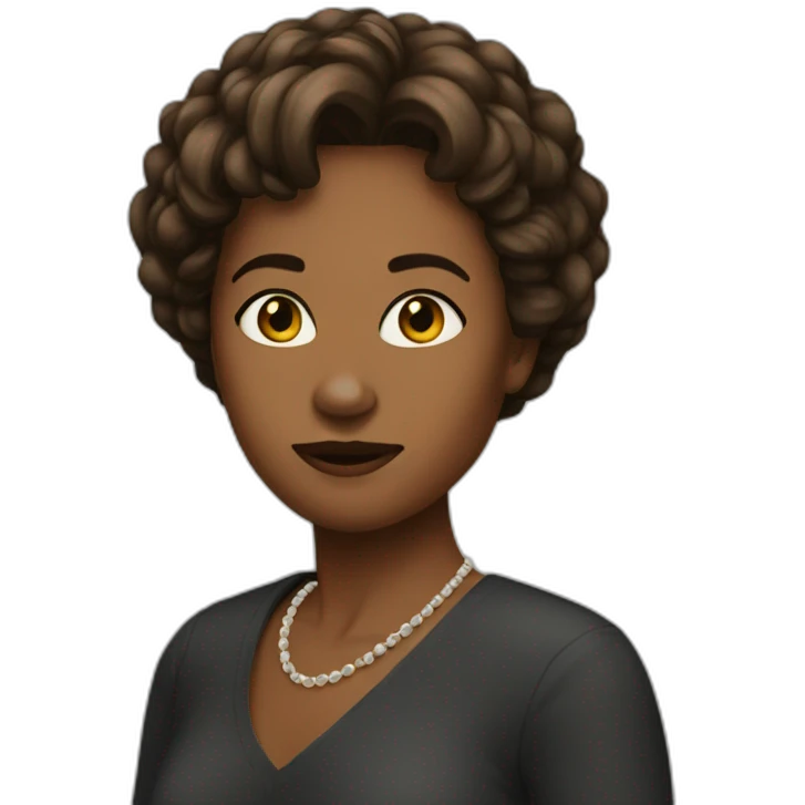 Deborah with affronte emoji
