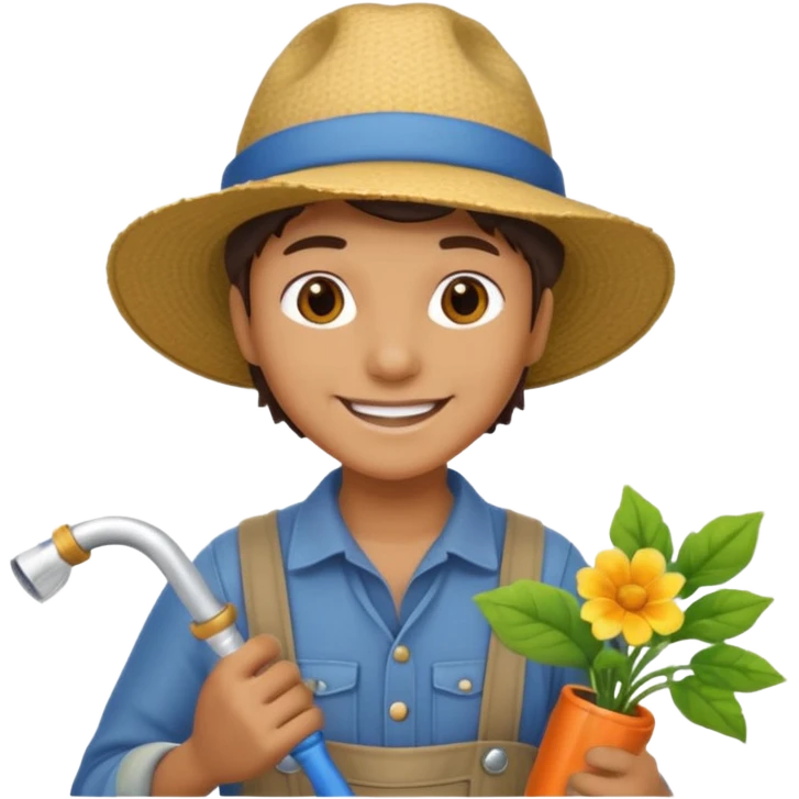 gardener hose emoji