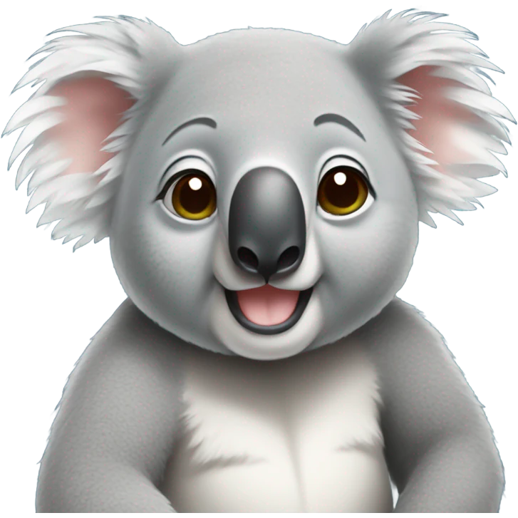 Quality koala emoji
