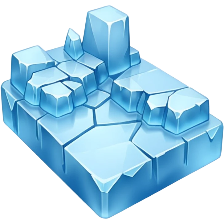 BROKEN ICE SHELF emoji