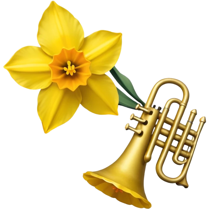 Daffodil emoji