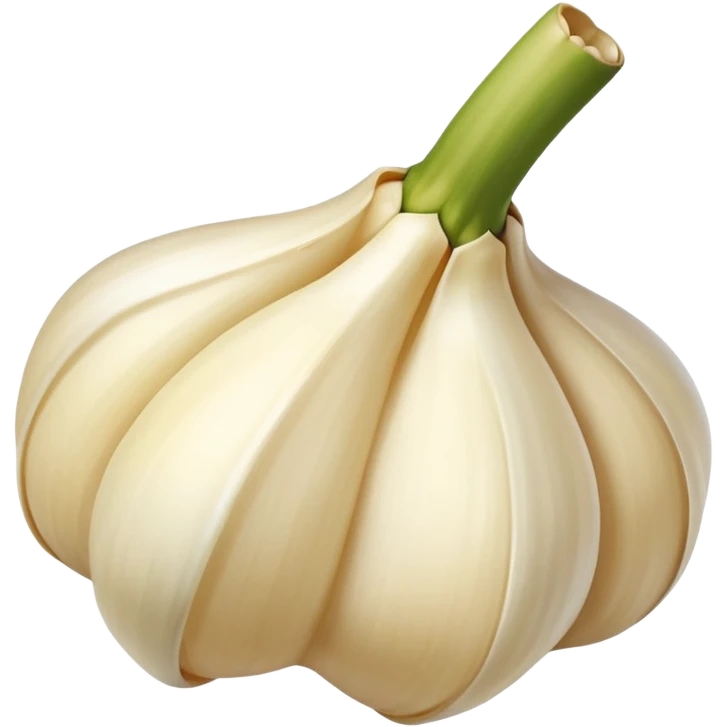 peeled garlic emoji