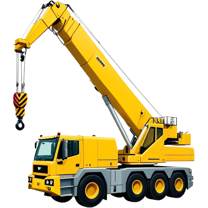 Crane - Liebherr LTM 1200-5.1 (Model Year: 2022) (Iconic colour: Yellow) emoji