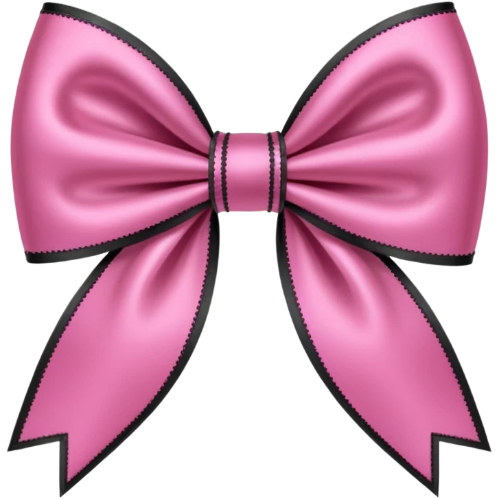 pink gothic bow emoji