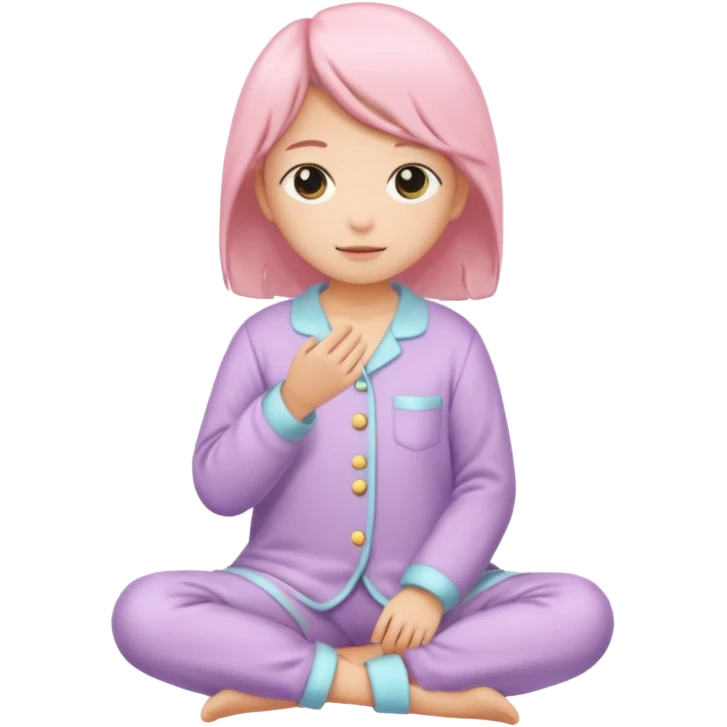 Cute pjs  emoji
