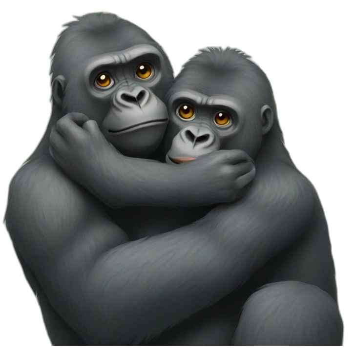 gorilla love emoji