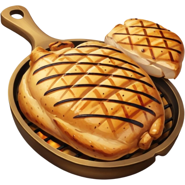 one Grilled Chicken breast emoji