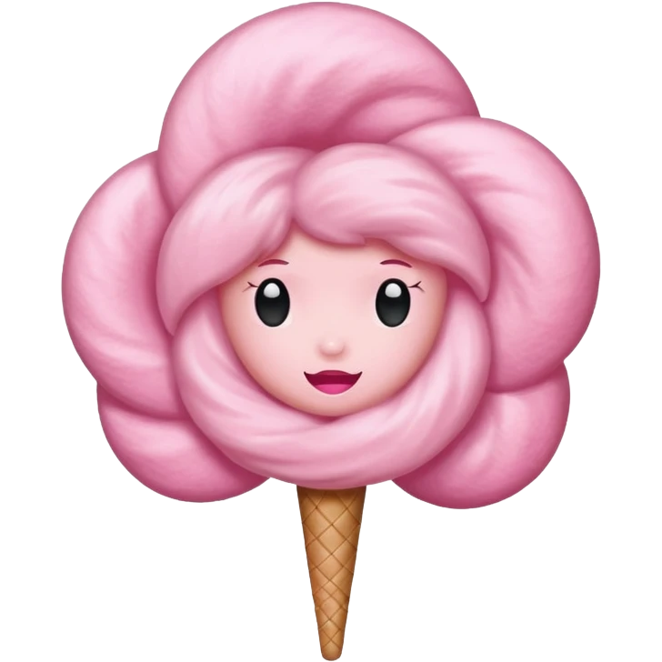 Cotton candt emoji