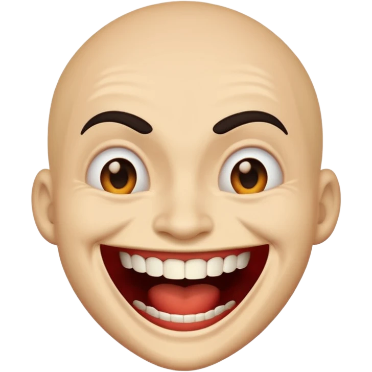 evil laugh emoji