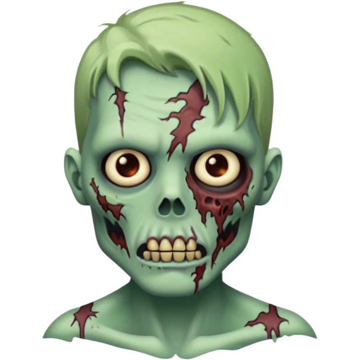 zombie with tattoo emoji