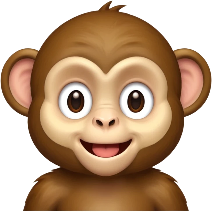 create a monkey emoji emoji